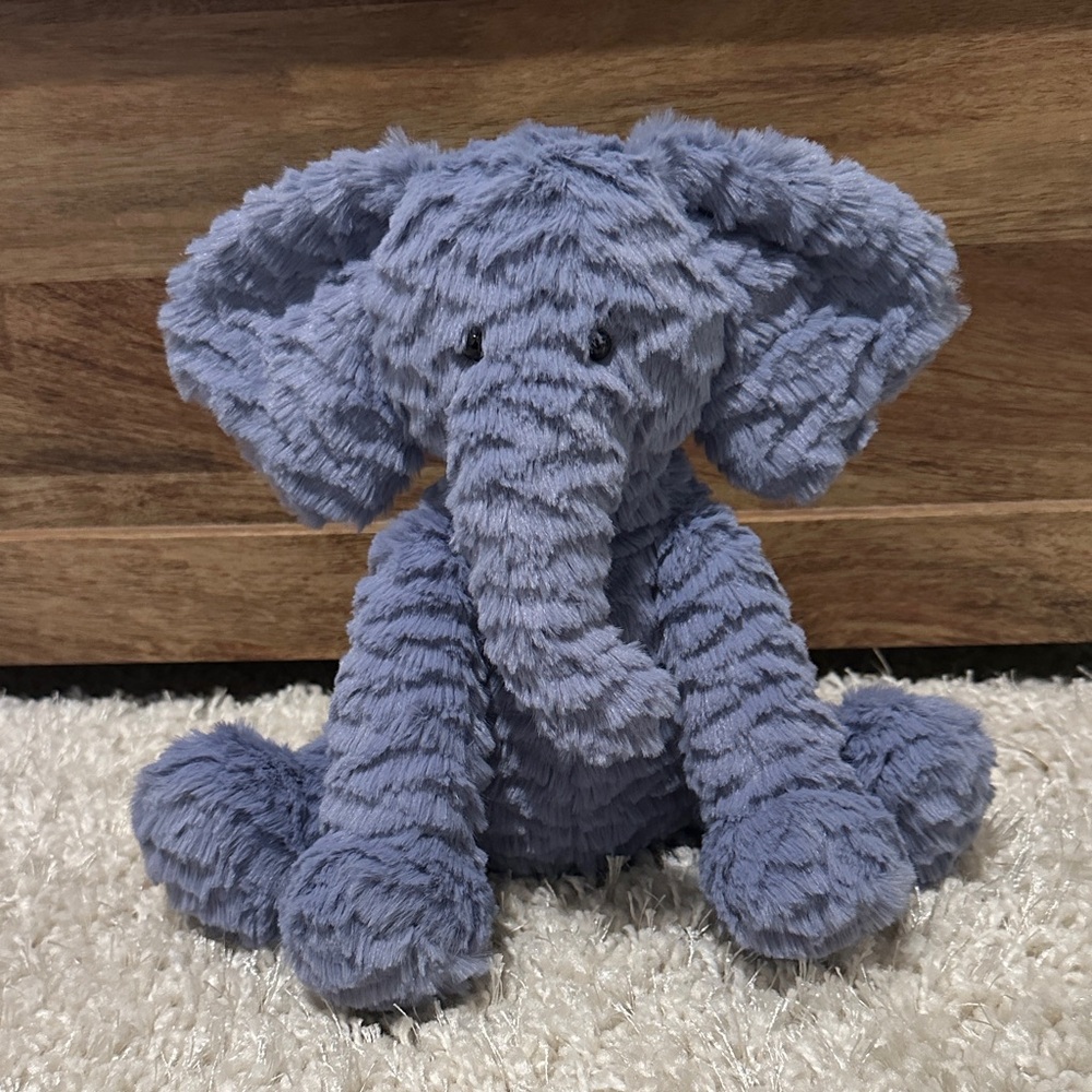 Jellycat Plush FuddleWuddle Elephant Stuffed Animal